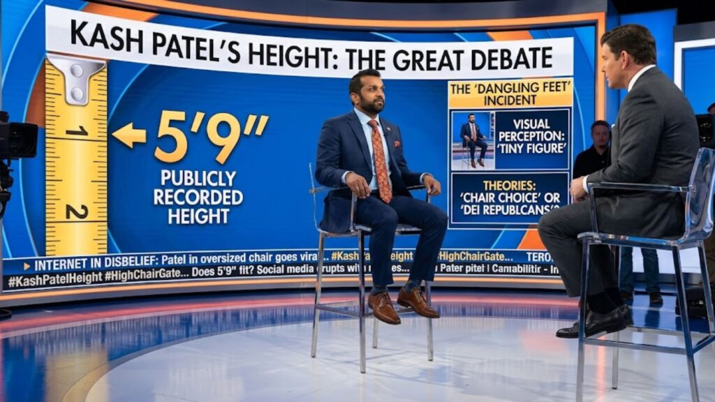 Kash Patel Height